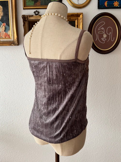 Velvet Purple Cami size S