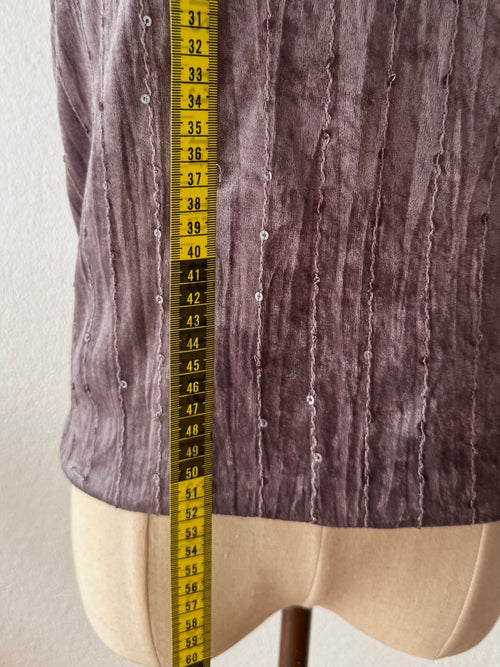 Velvet Purple Cami size S