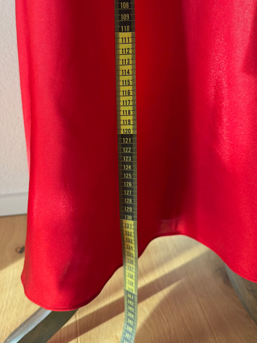 Frederick’s of Hollywood Red Maxi Satin Dress size M