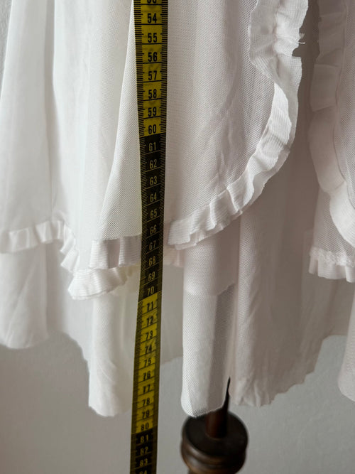 White Mesh Babydoll size S/M