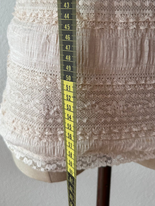 Cream Lace Cami Size S