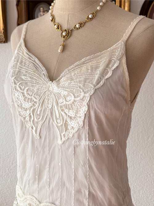 Butterfly Sequin Cami Size S