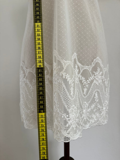 Soft White Mesh Slip Size XS/S