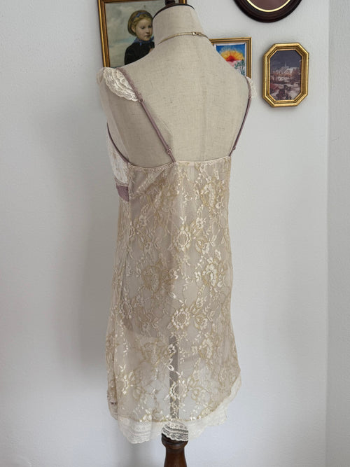 Earthy Lace Babydoll Size S/small M