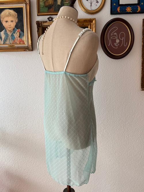Mint Lace Mini Dress size M