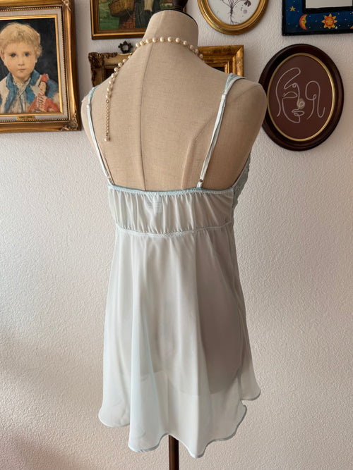 Fairy Blue Chiffon Mini Dress size S