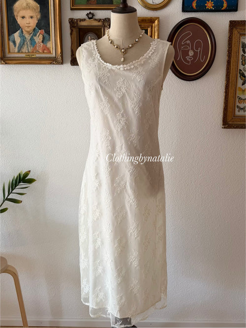 Nilani Bridal Satin Lace Peignoir Set Size S