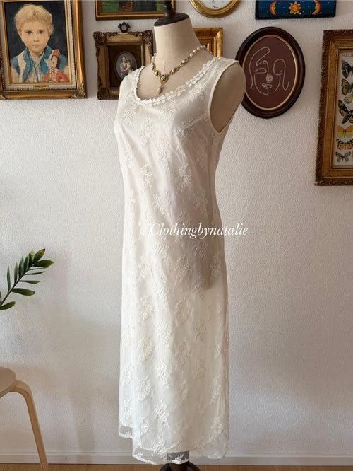 Nilani Bridal Satin Lace Peignoir Set Size S