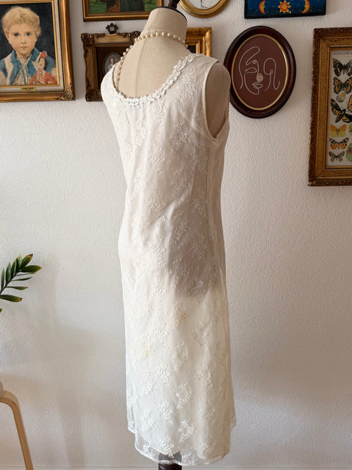 Nilani Bridal Satin Lace Peignoir Set Size S