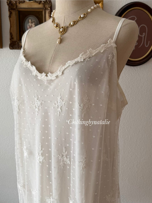 Delicates Bridal Lace Peignoir Set Size XL
