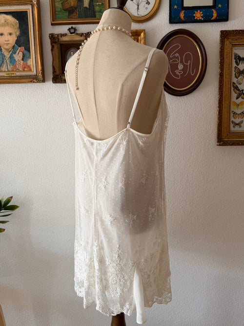 Delicates Bridal Lace Peignoir Set Size XL