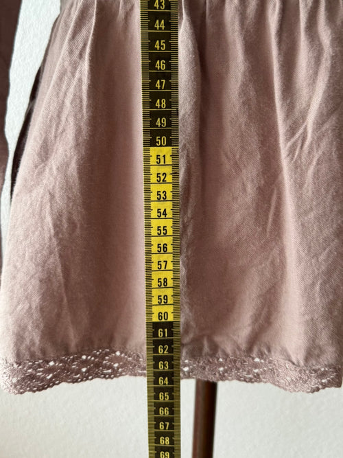 Brown Cotton Blouse size S