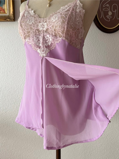 Lila Chiffon Cami size S