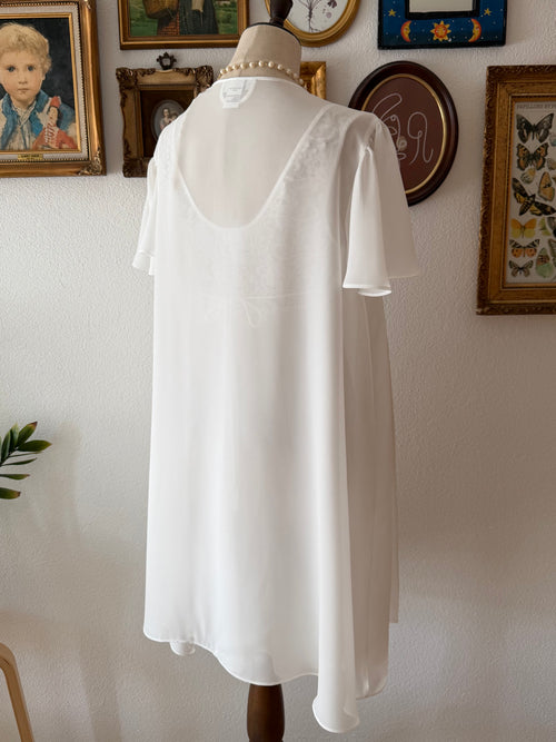 Cinema Etoile Bridal Mini Peignoir Set Size M