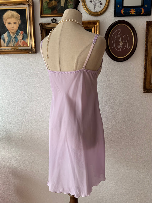 Lila Fairy Chiffon Slip Size S