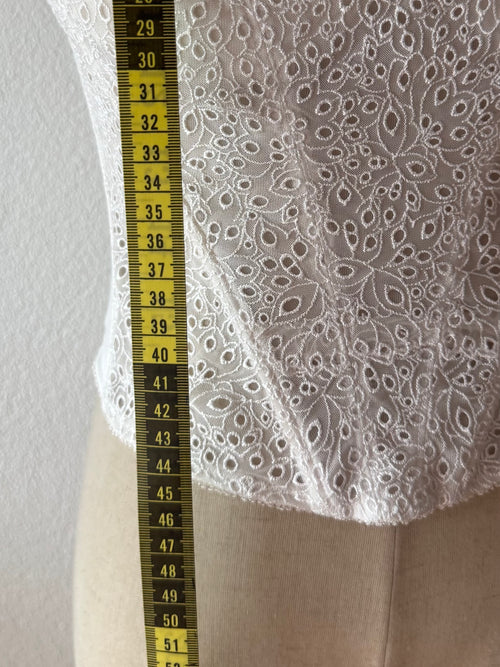 Victoria’s Secret White Cotton Corset Size 36C