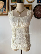 White Lace Cami Size S