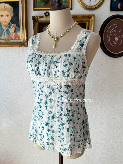 Blue Lace Cami size S