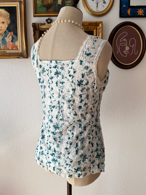 Blue Lace Cami size S