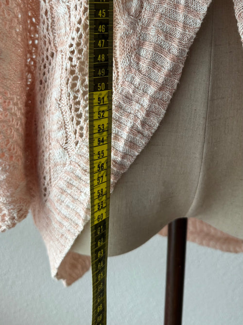 Peach Knit Cardigan size M/L