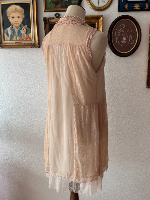 Brown Lace Cardigan size S/M