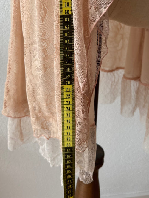 Brown Lace Cardigan size S/M