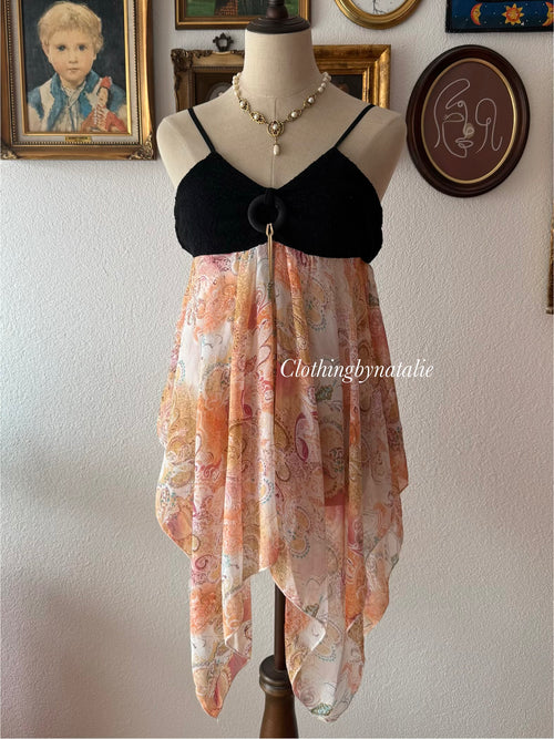 Asymmetrical Babydoll Dress size M