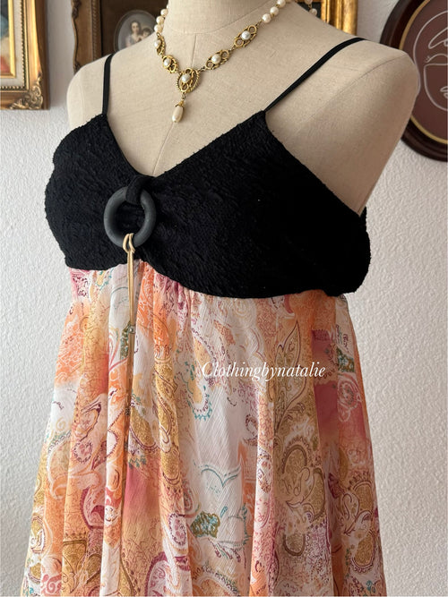 Asymmetrical Babydoll Dress size M