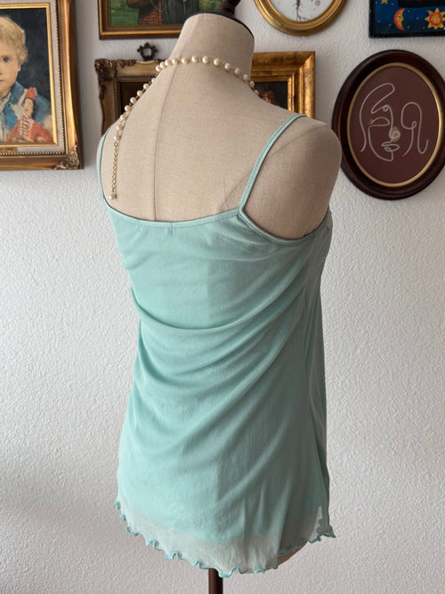 Blue Jersey Cami Size S