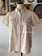 Coquette Cotton Blouse size S/small M