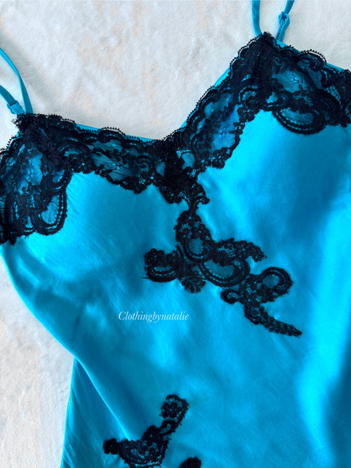 Cache Stretchy Satin Cami (S)