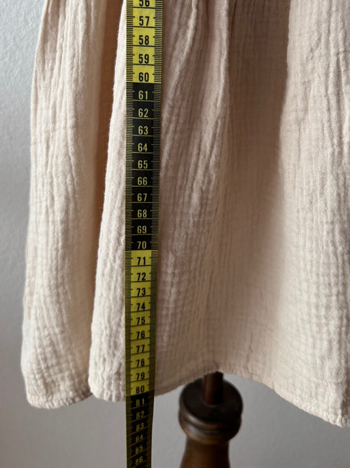 Beige Cotton Muslin Babydoll size S/M