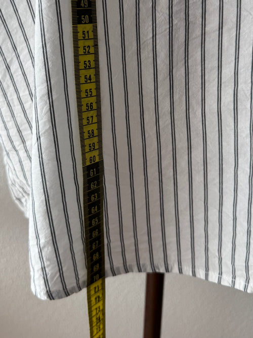 Stripe Cotton Blouse size M