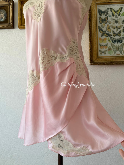 Victoria’s Secret Pink Satin Slip Size S
