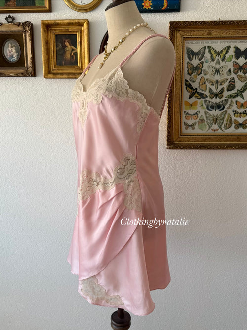 Victoria’s Secret Pink Satin Slip Size S