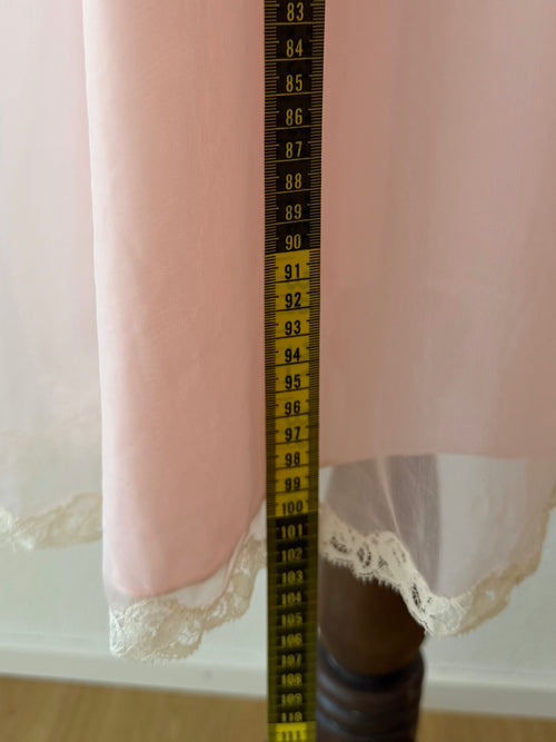 Frenchmaid Pink Nylon Babydoll Size M