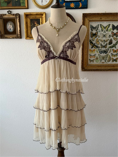 Tutu Brown Mesh Slip Size S