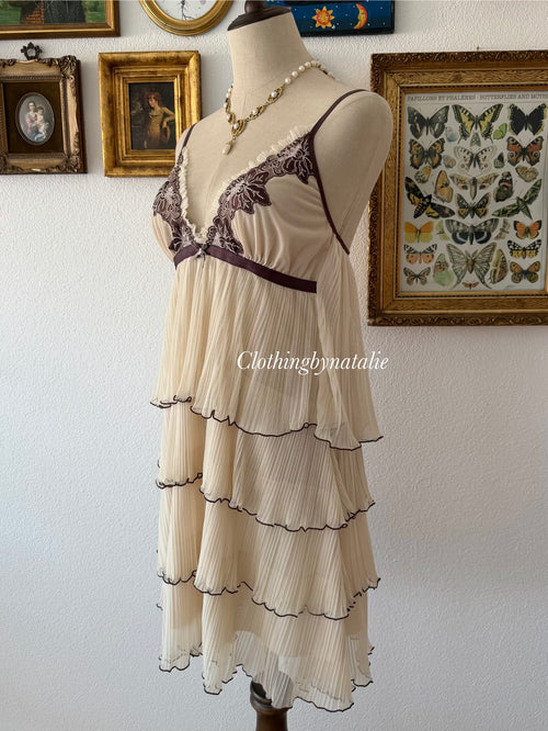 Tutu Brown Mesh Slip Size S
