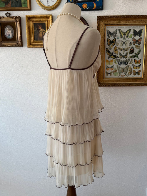 Tutu Brown Mesh Slip Size S