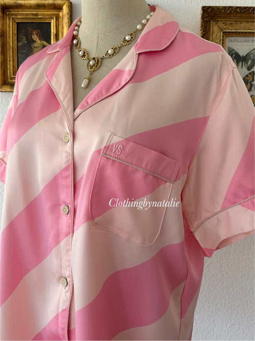 Victoria’s Secret Satin Pyjama Set Size S/small M