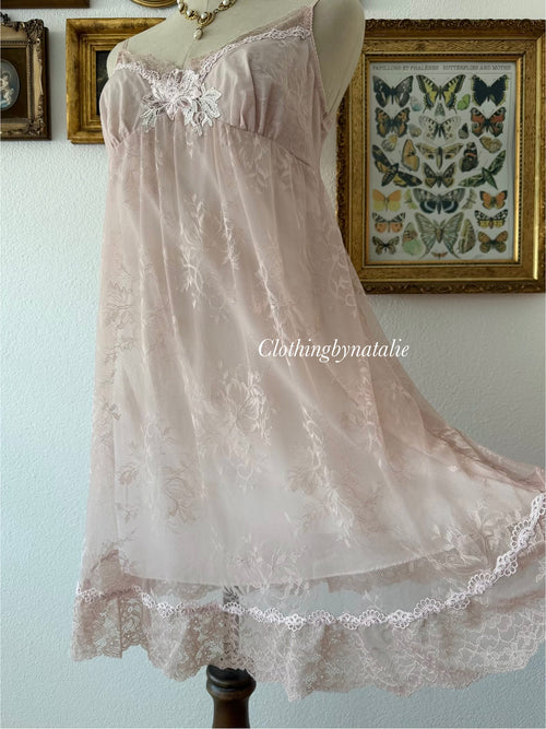 Wacoal Lace Nude Babydoll Size M
