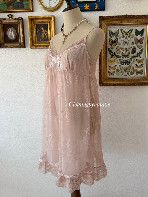 Wacoal Lace Nude Babydoll Size M