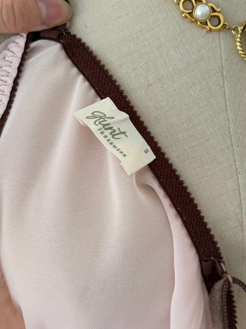 Hunt Pink Chiffon Slip Size S