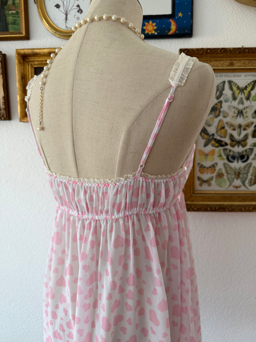 Latelne Heart Chiffon Babydoll Size S/small M