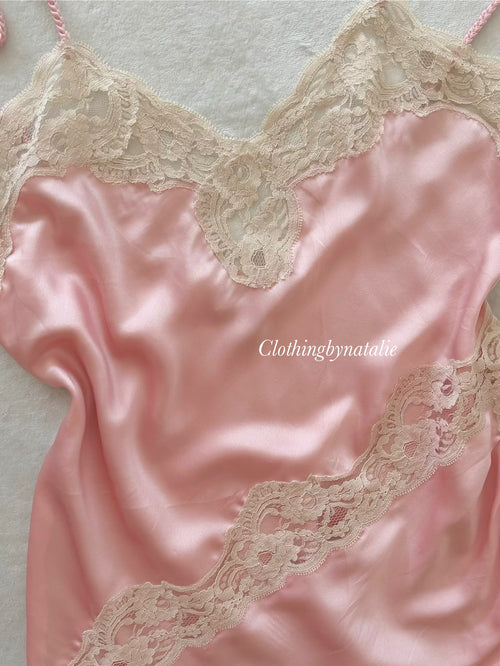 Victoria’s Secret Pink Satin Slip Size M