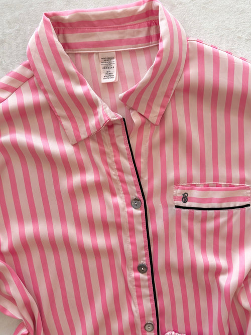 Victoria’s Secret Satin Stripe Pyjama Set Size S