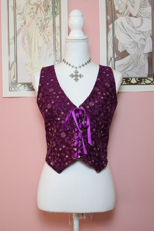 Violet Corset Vest (Custom Made)