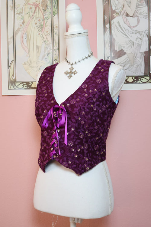 Violet Corset Vest (Custom Made)