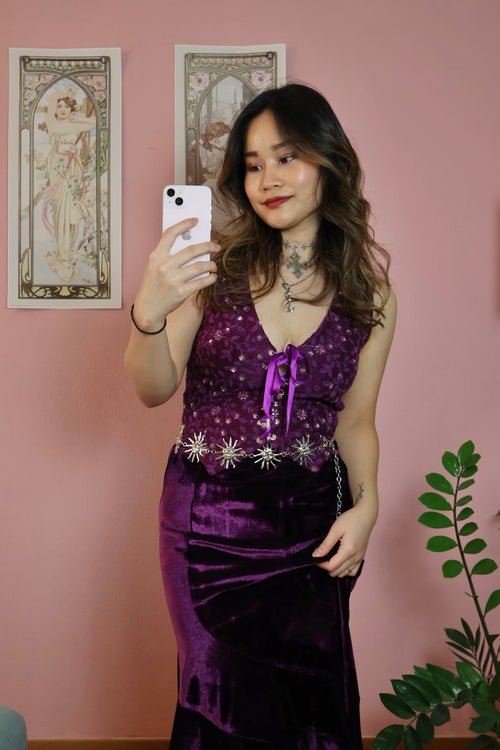 Violet Corset Vest (Custom Made)