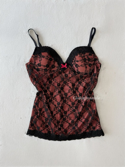 Japanese Black Orange Cami (XS)